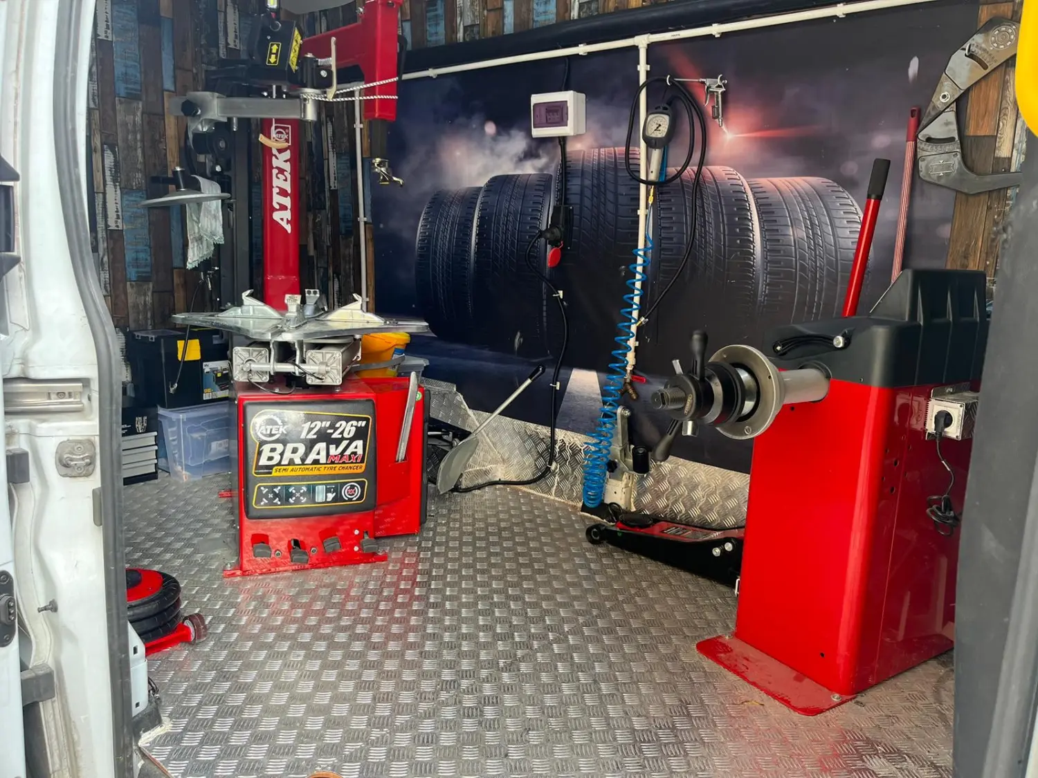 Reifenservice von Garanti Mobiler Reifenservice