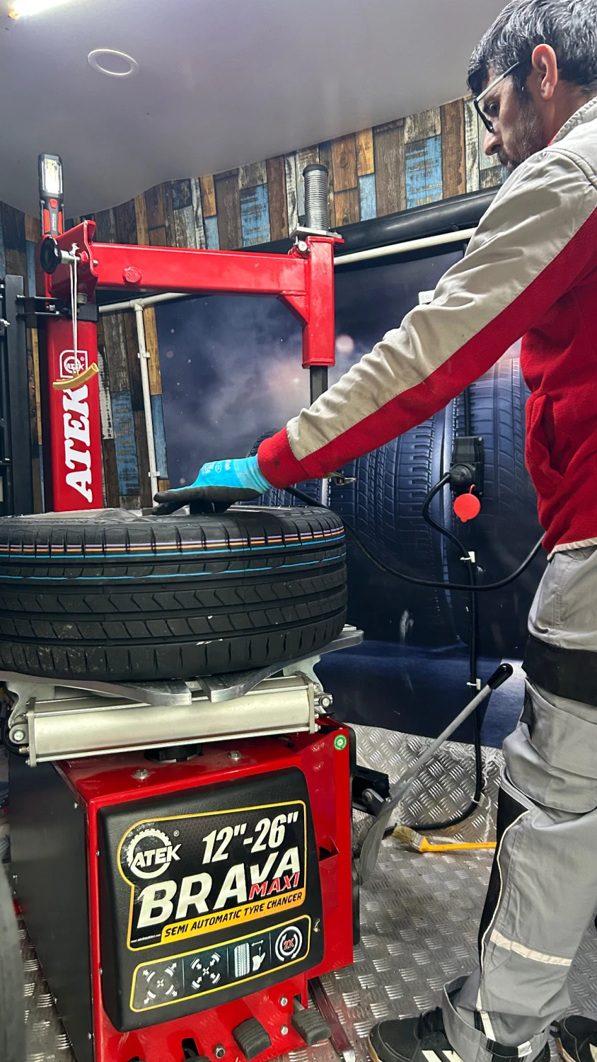 Reifenservice von Garanti Mobiler Reifenservice