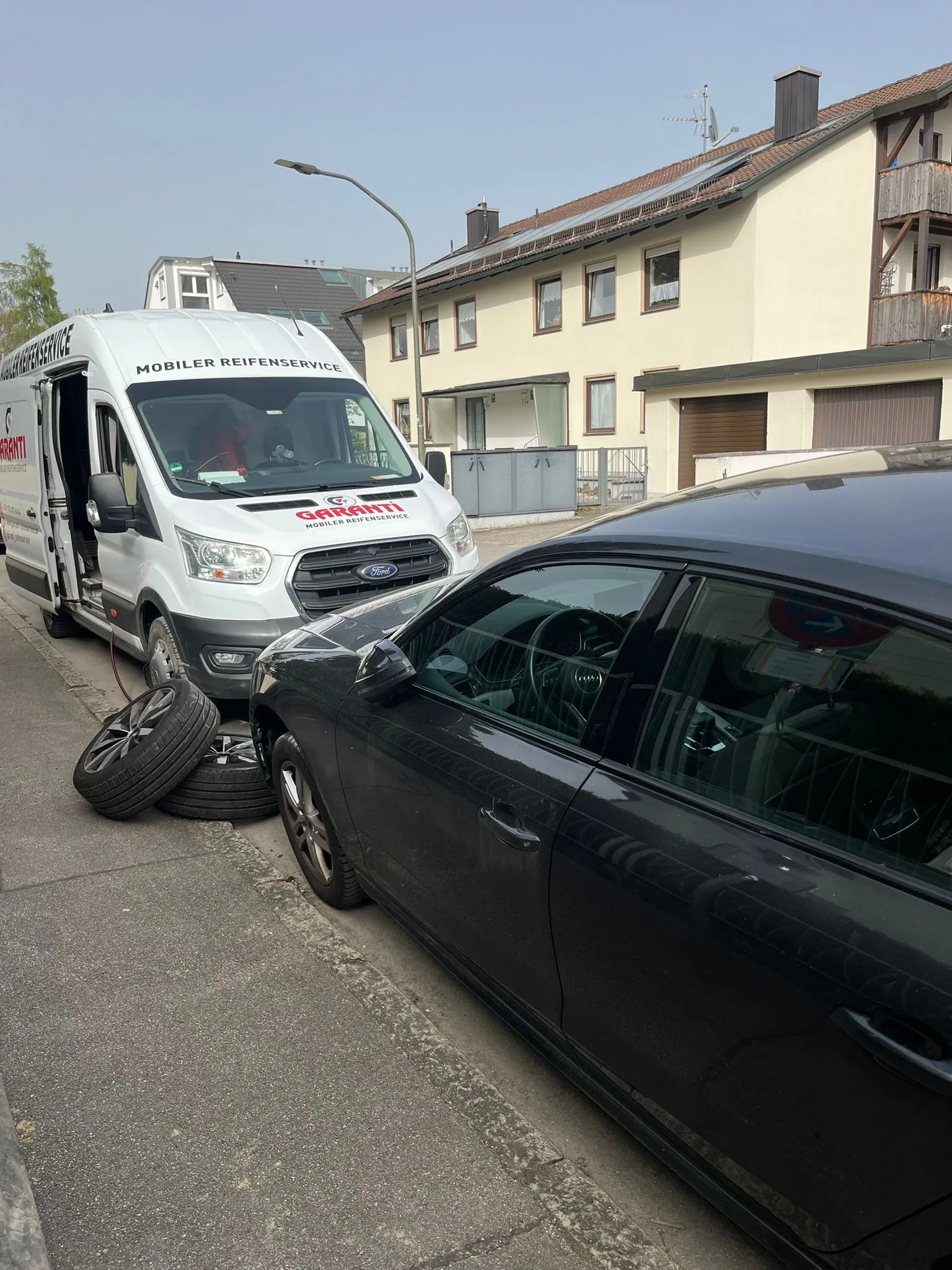 Reifenservice von Garanti Mobiler Reifenservice