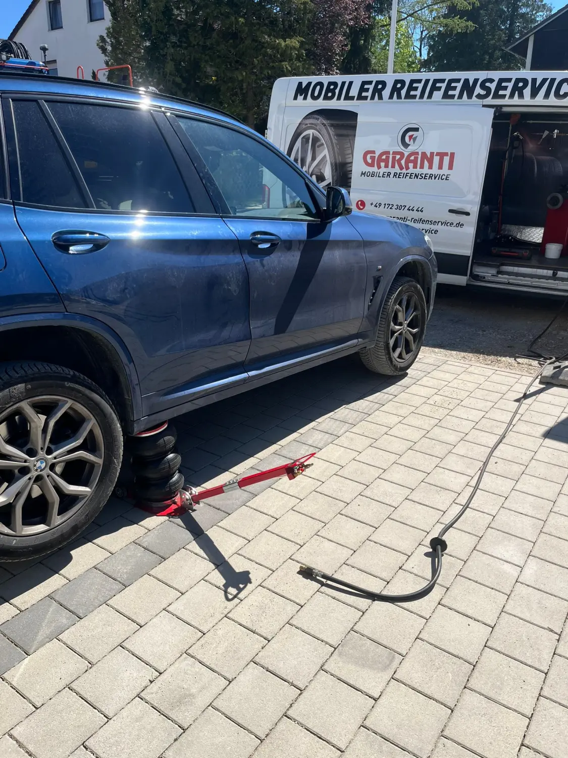 Reifenservice von Garanti Mobiler Reifenservice