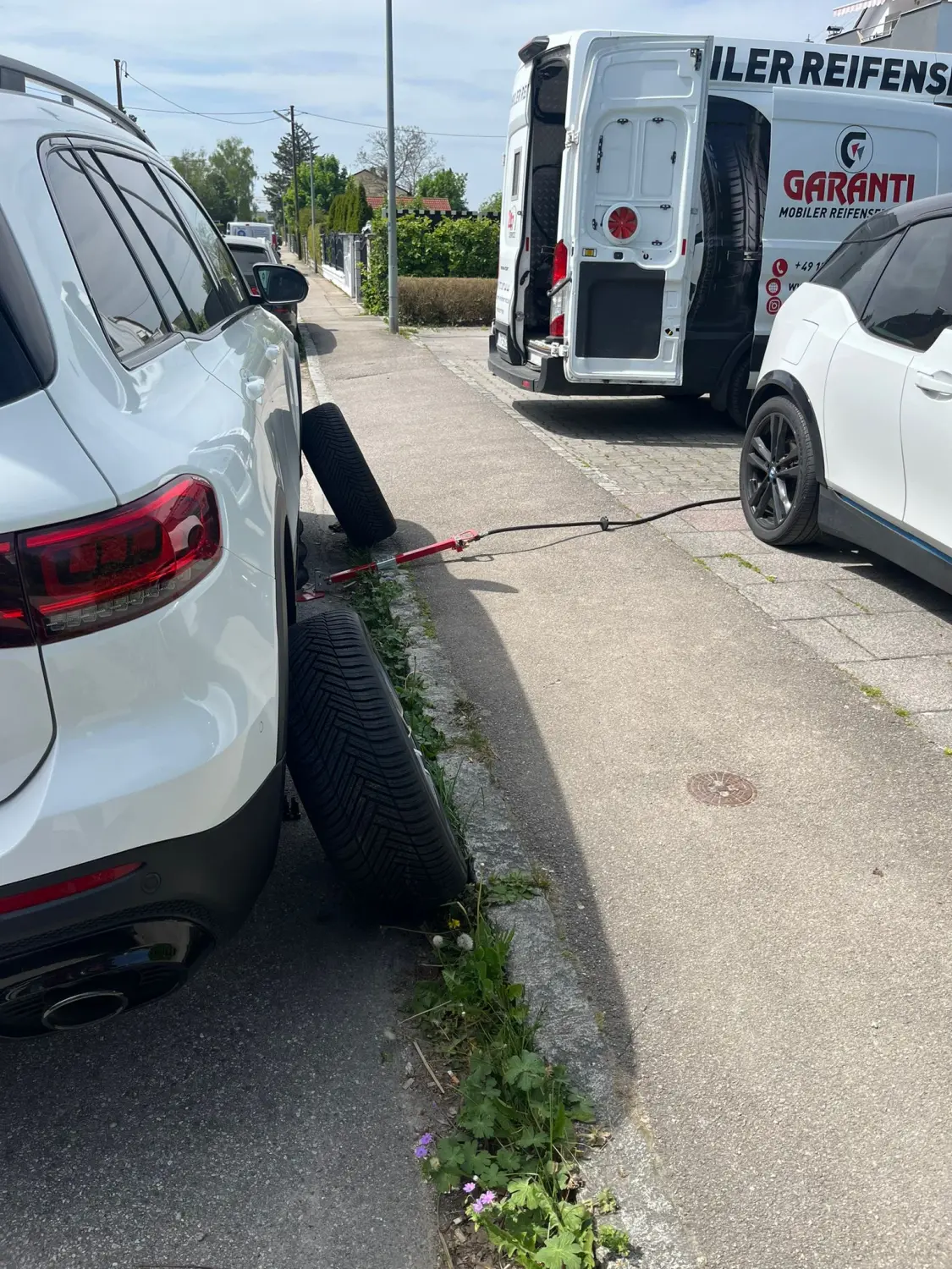 Reifenservice von Garanti Mobiler Reifenservice