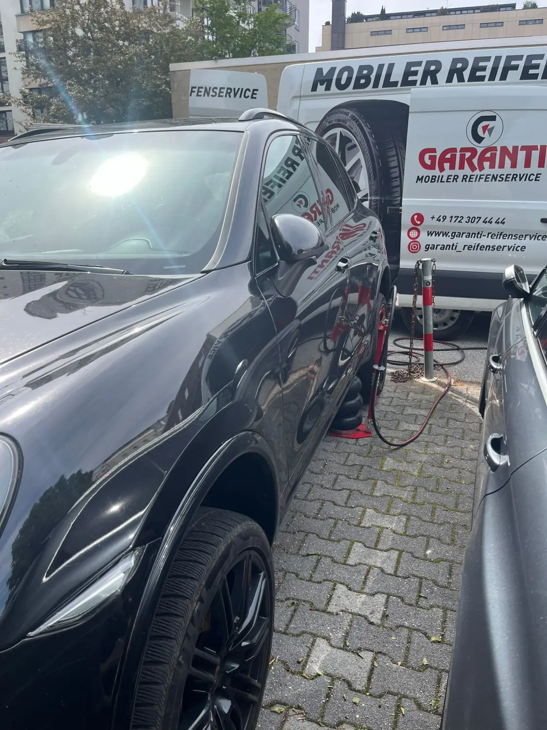 Reifenservice von Garanti Mobiler Reifenservice